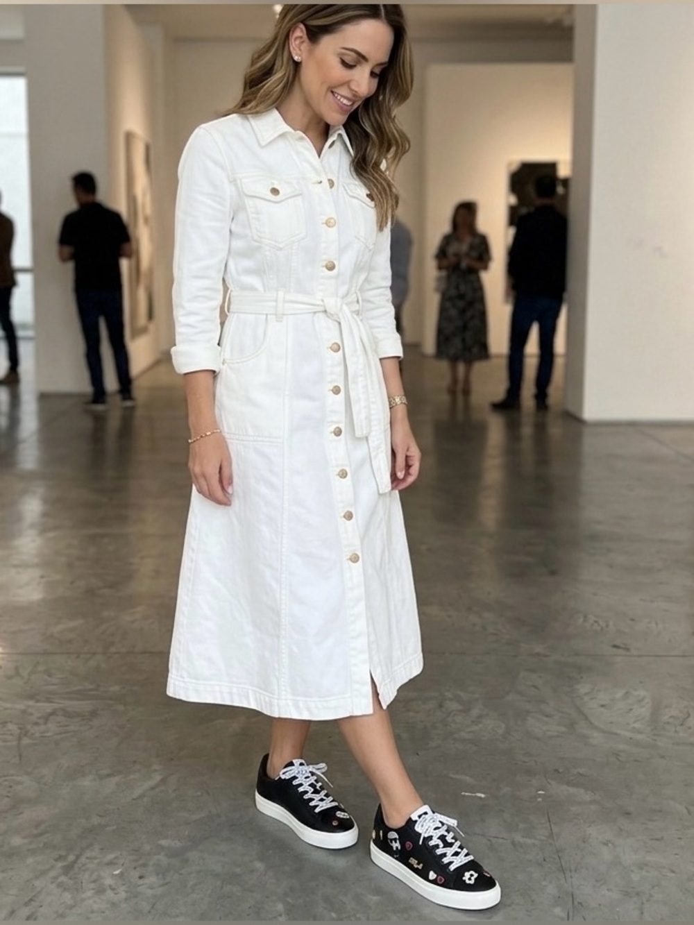 Woman’s Karl Lagerfeld Black Sneakers - Picture 2 of 11